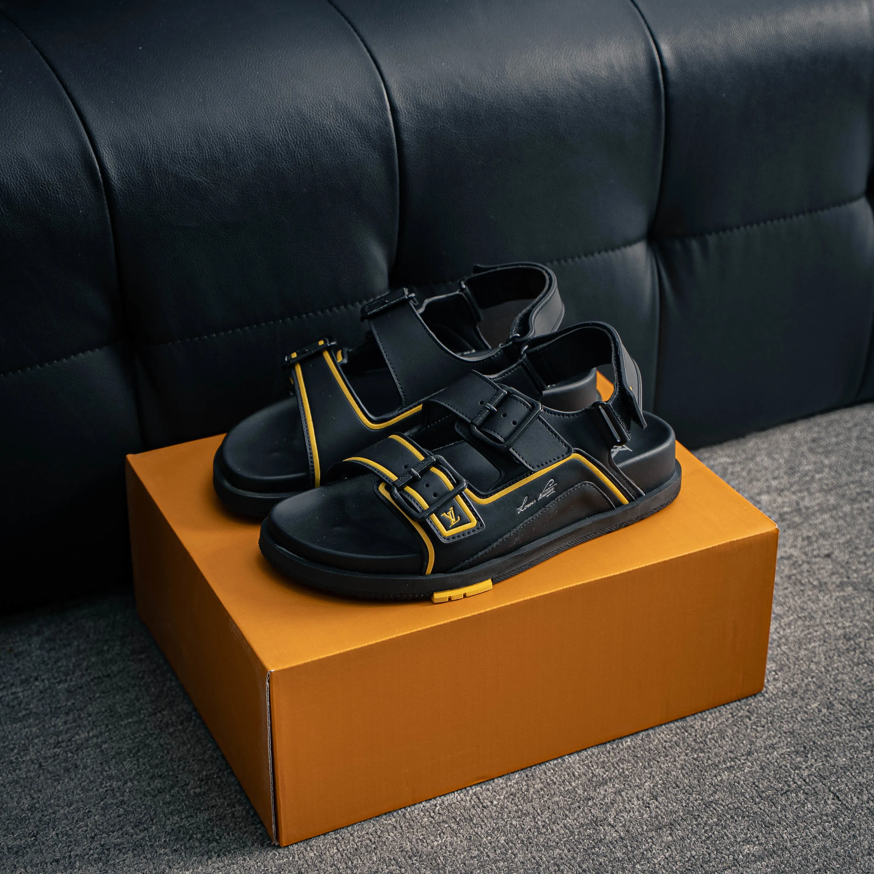 Louis Vuitton Trainer Versatile Platform Sole Sandals Premium Quality Shoes